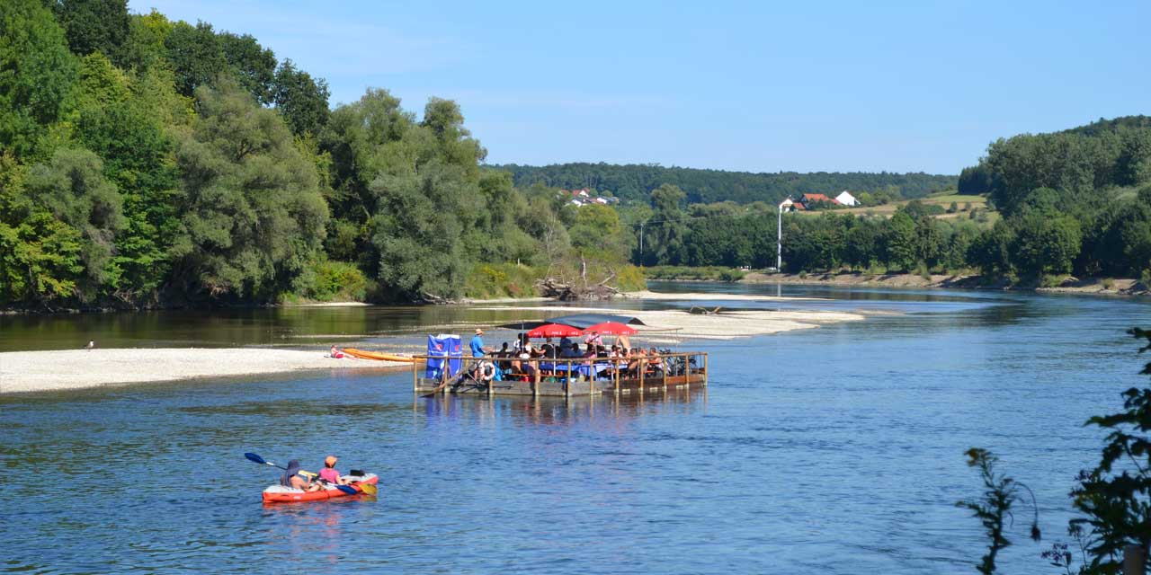 Bayernflossfahrten Donau und Isar Flossfahrt
